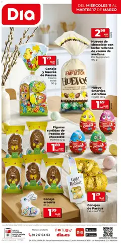 Vista previa Huevos de chocolate con leche rellenos de crema de avellana, Chocolate eggs with milk and hazelnut cream filling, 180 g válido desde el 11.03.2026 | Página: 12