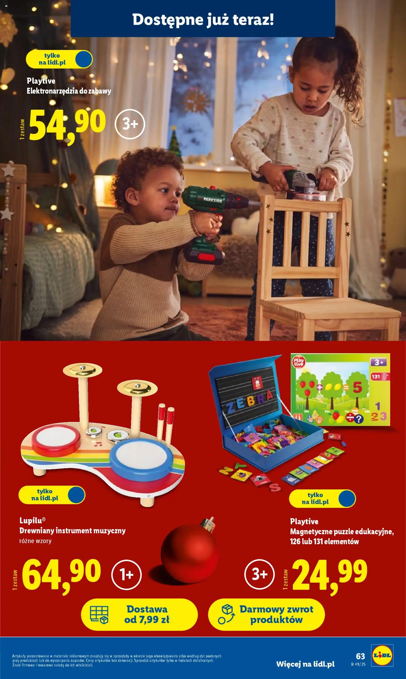 Lidl Katalog zabawek od 03.11.2025 | Strona: 63