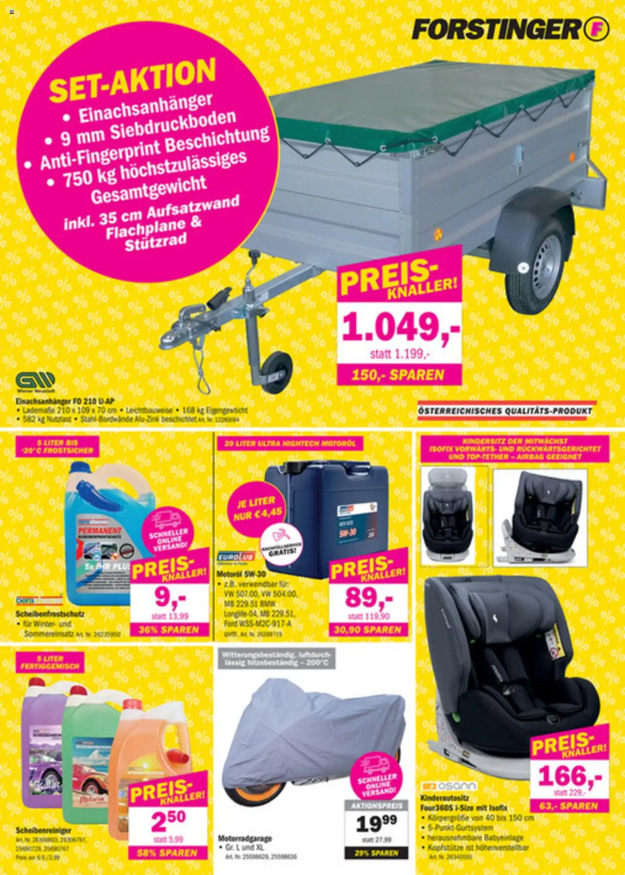 Forstinger Flugblatt gültig ab 24.09.2025 | Seite: 7