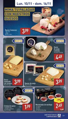 Vista previa Queso de oveja cremoso, 225 g aprox. válido desde el 10.11.2025 | Página: 11 | Productos: Cerveza, Κάδος απορρυμάτων, Crema, Παγωμένο τσάι