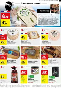  | Page: 7 | Produits: Lait entier, Saucisson, Lait, Amandes