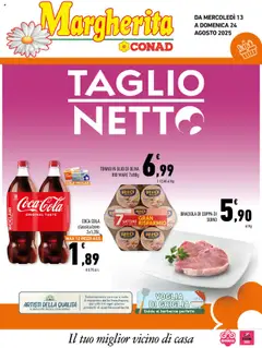 Anteprima del volantino Conad Margherita Sicilia catalogo valido a partire dal 13.08.2025