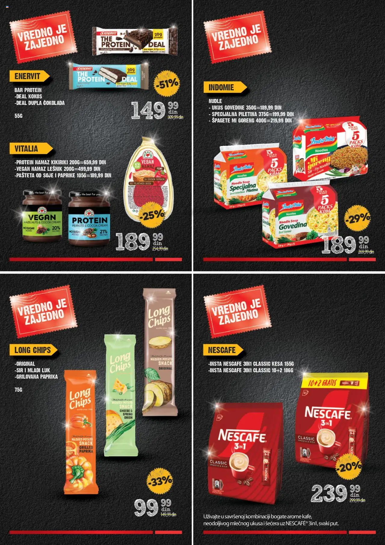 Idea katalog - važi od 24.07.2025 | Strana: 6 | Proizvode: Protein, Paprika, Kikiriki, Nescafé