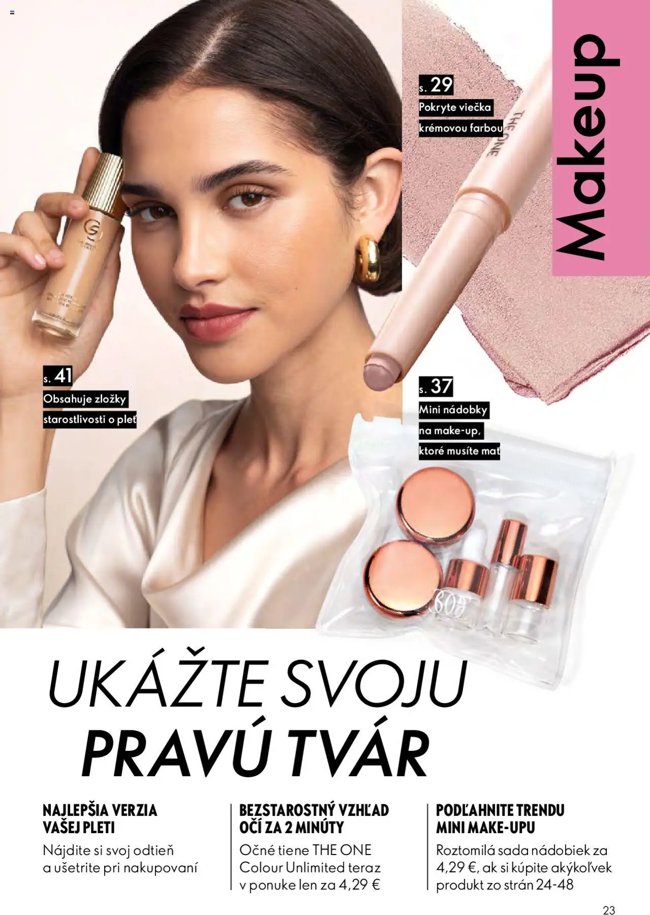 Nové Oriflame akcie – leták je platný od 22.10.2025 | Strana: 23 | Produkty: Očné tiene