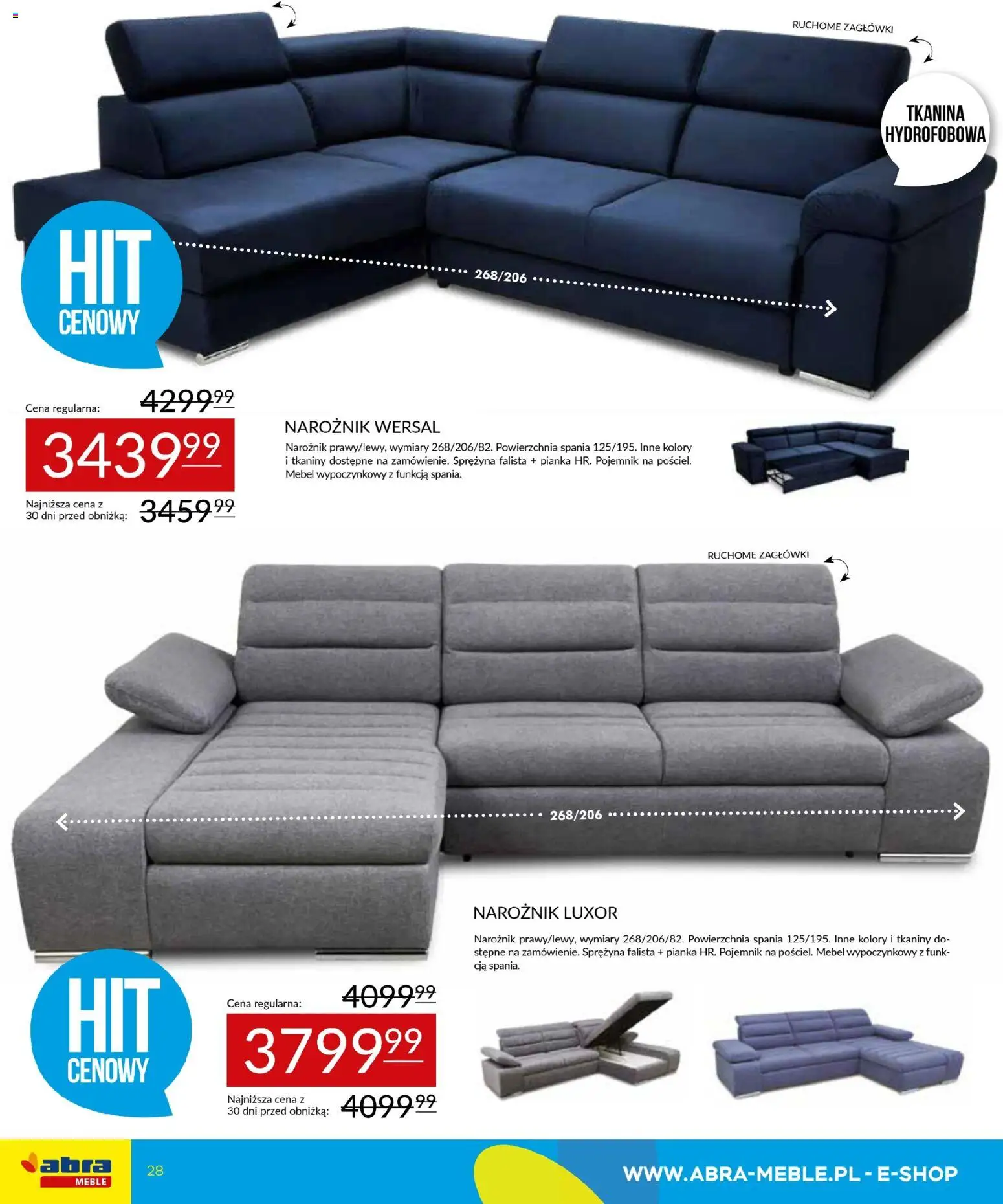 Abra meble Gazetka od 09.01.2026 | Strona: 28