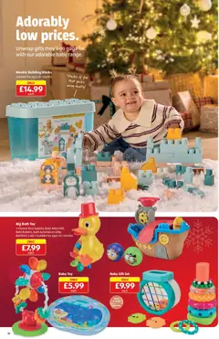 Preview of Aldi - Weekly offers UK Specialbuys valid from 04.12.2025 | Page: 18 | Products: Bath, Toy, Cookies