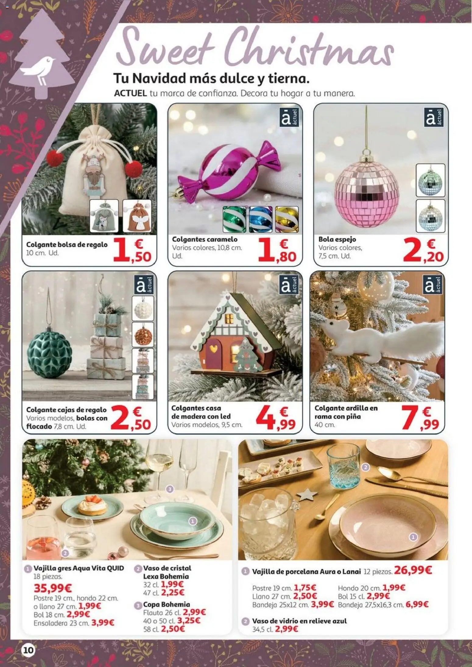 Alcampo - Decoració Nadal HP Cat │ válido desde el 06.11.2025 | Página: 10 | Productos: Piña, Bolsa, Bandeja, Espejo