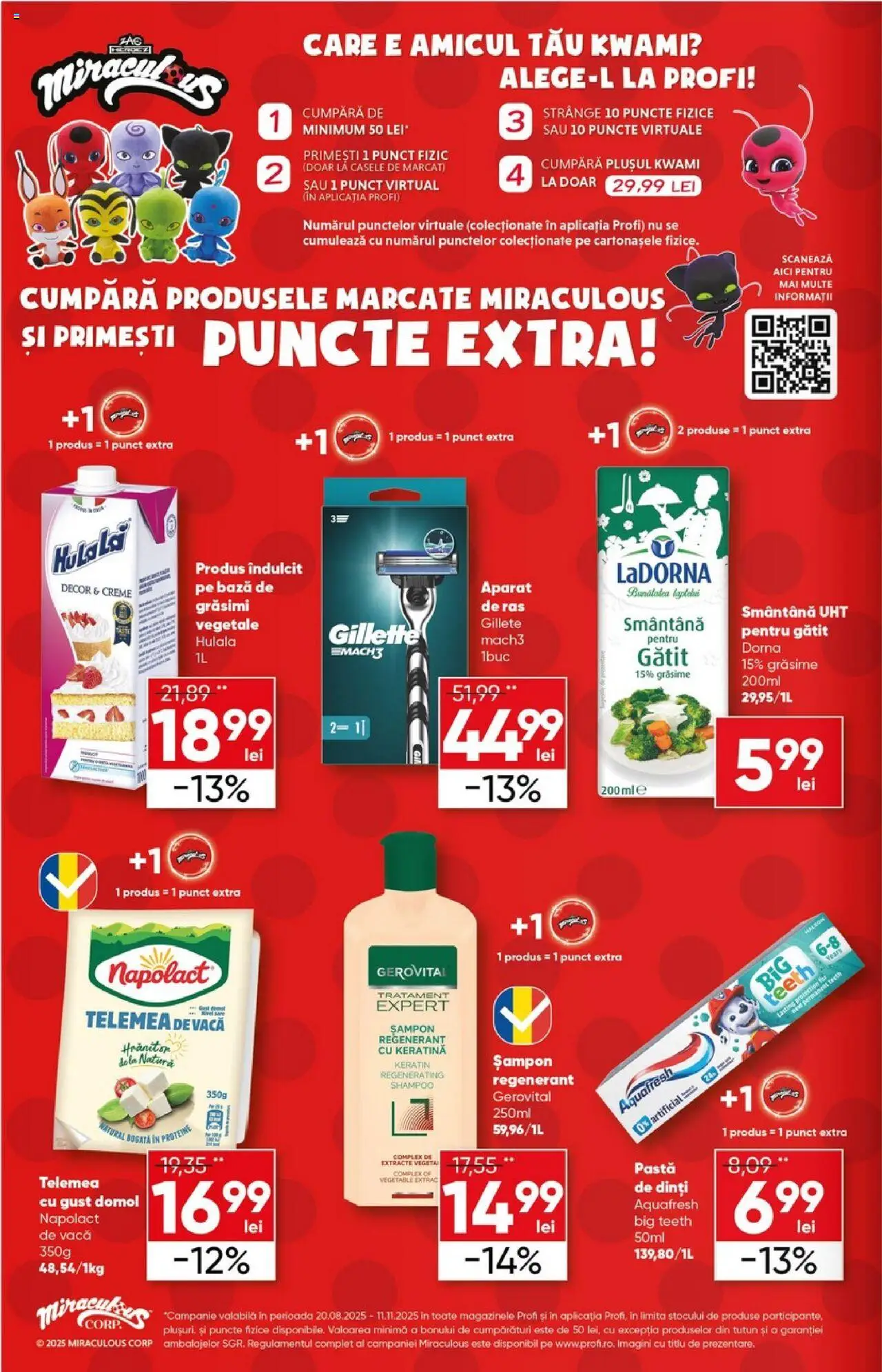 Noul catalog Profi – valabil de la 17.09.2025 | Pagină: 2 | Produse: Masaüstü kılıfı, Șampon, Smântână
