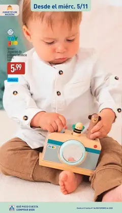 Vista previa Aldi folleto Península válido desde el 02.11.2025 | Página: 19 | Productos: Juguetes, Cámara