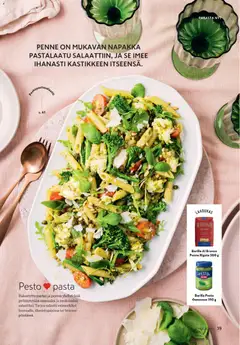 K-Market-mainoslehti voimassa 04.02.2026 alkaen | Sivu: 39 | Tuotteet: Pesto, Pasta, Salaatti