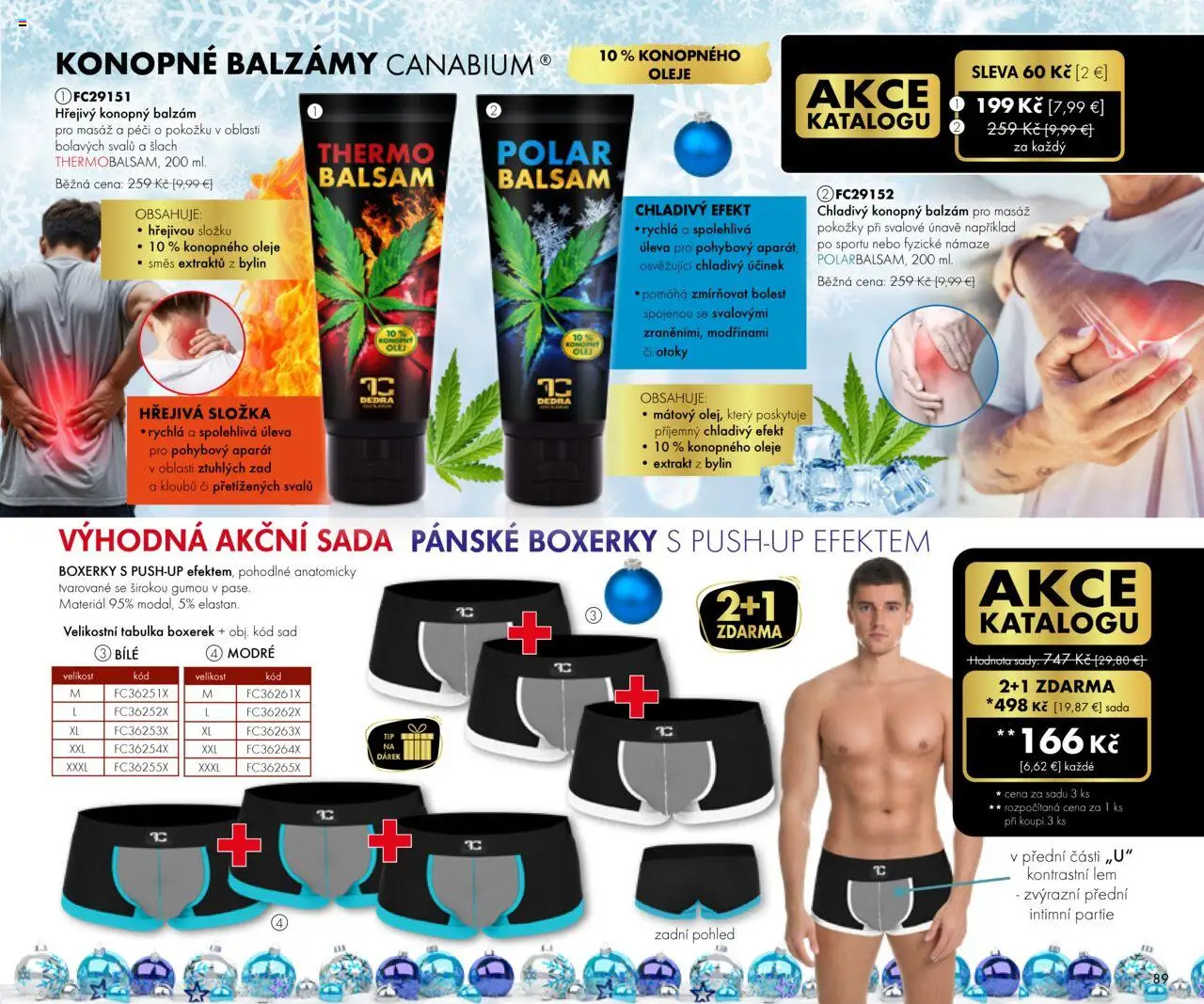Nové Dedra akcie – leták je platný od 19.09.2025 | Strana: 89 | Produkty: Boxerky