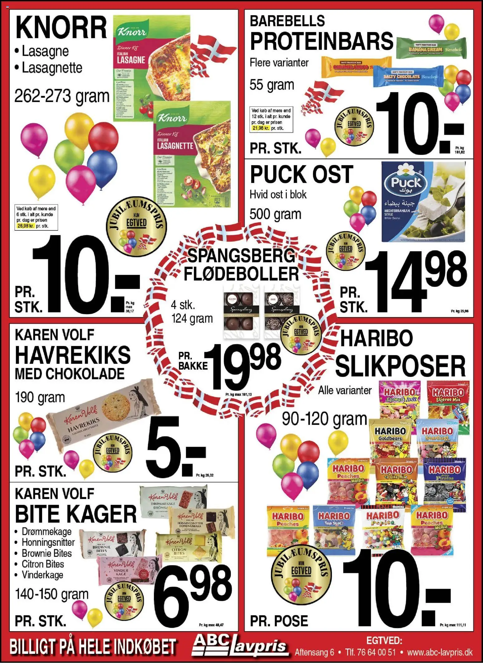 Abc Lavpris tilbudsavis – gyldig fra 22.10.2025 | Side: 3 | Produkter: Flødeboller, Kager, Havrekiks, Carpete