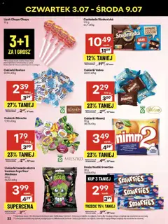 Delikatesy Centrum Gazetka - Sklepy Własne od 03.07.2025 | Strona: 33 | Produkty: Cukierki roshen, Czekolada, Sok, Cukierki