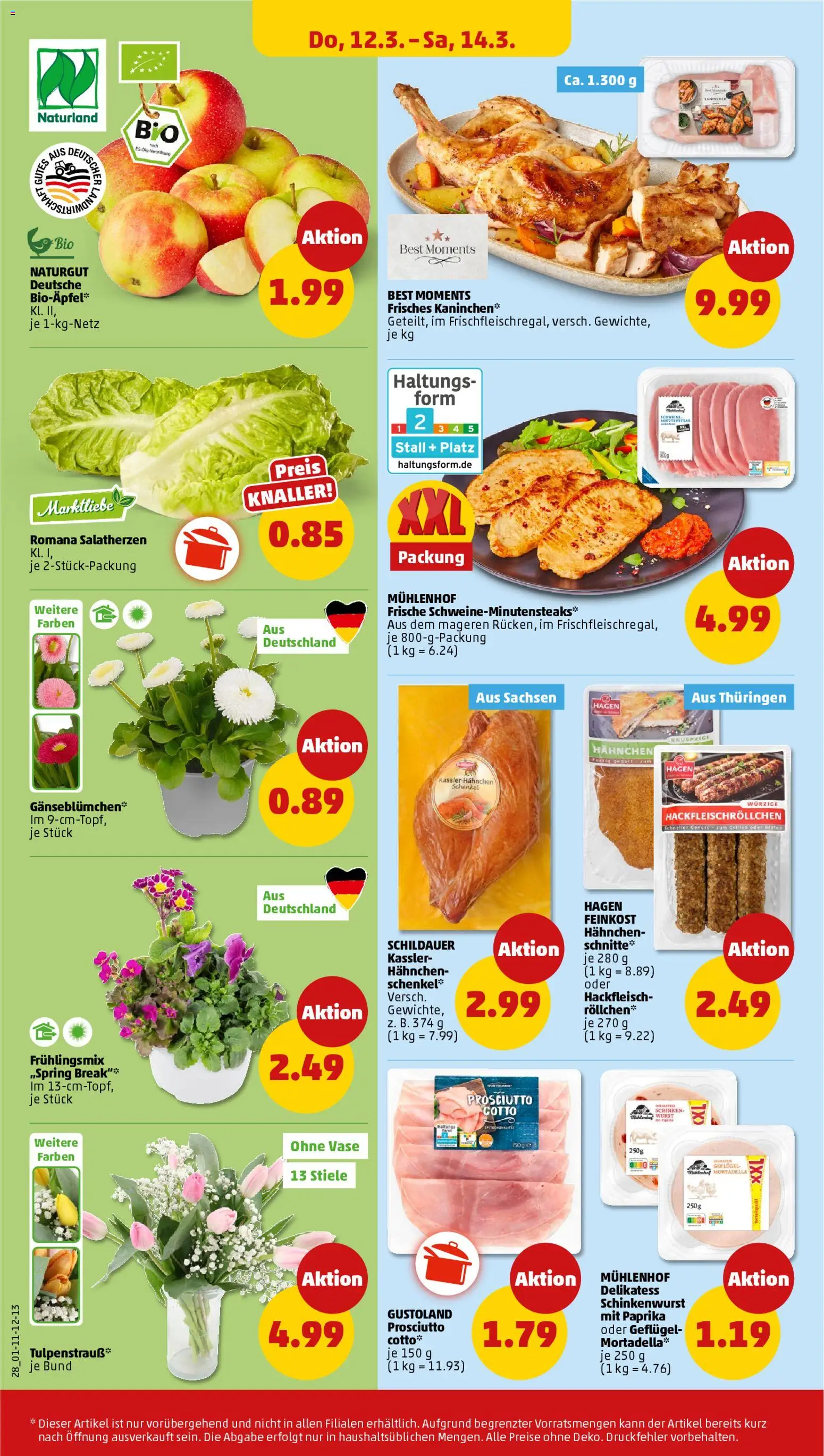 Penny Prospekt 	 – gültig ab 09.03.2026 | Seite: 30 | Produkte: Paprika, Wurst, Schinken, Hackfleisch