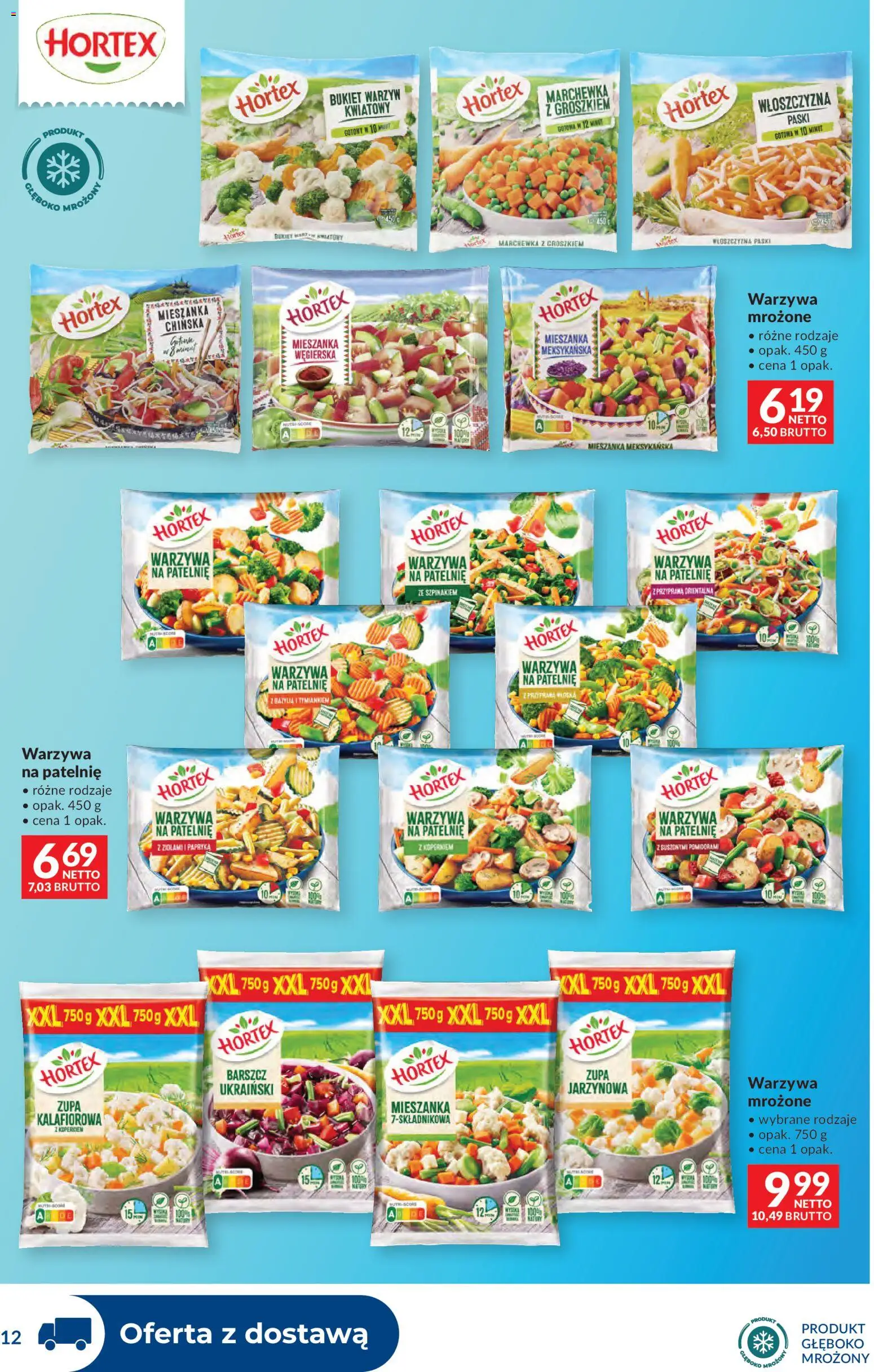 Makro Gazetka - Dystrybucja do sklepów od 25.11.2025 | Strona: 12 | Produkty: Zupa jarzynowa, Barszcz ukraiński, Marchewka, Warzywa