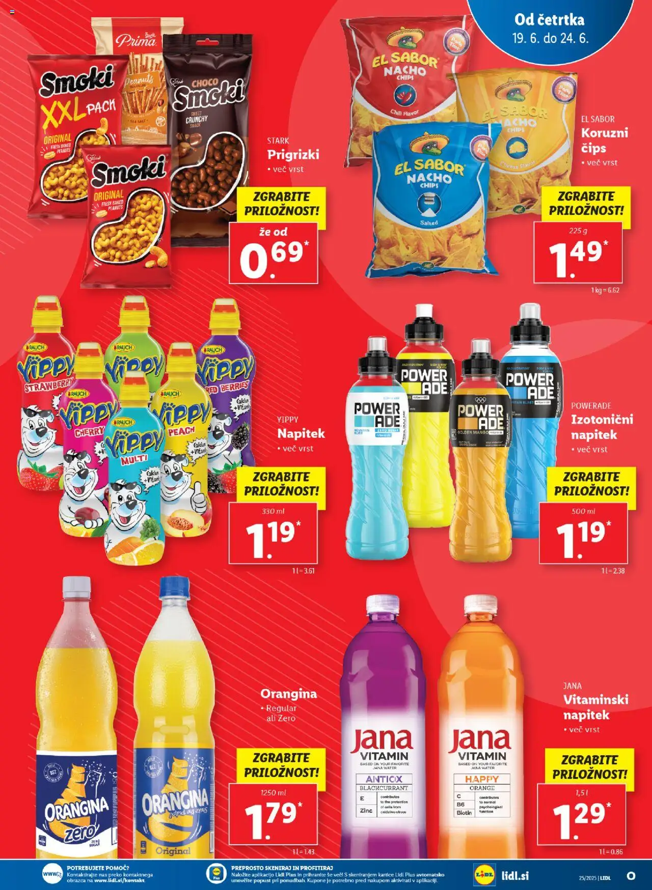 Lidl katalog │ velja od 19.06.2025 | Stran: 17 | Izdelki: Prigrizki, Cips, Mango