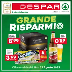 Anteprima del volantino Despar Sicilia catalogo valido a partire dal 24.08.2025