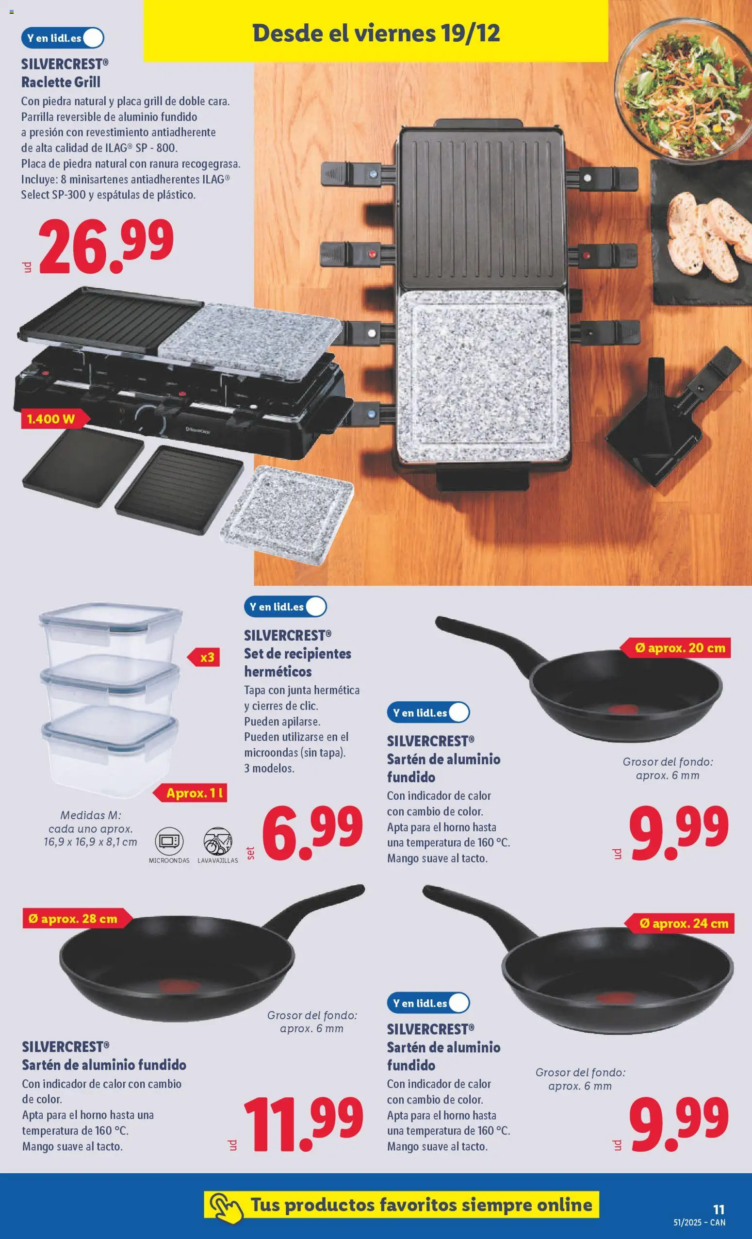 Lidl - Canarias │ válido desde el 15.12.2025 | Página: 19 | Productos: Pan, Horno, Lavavajillas, Ρούτερ