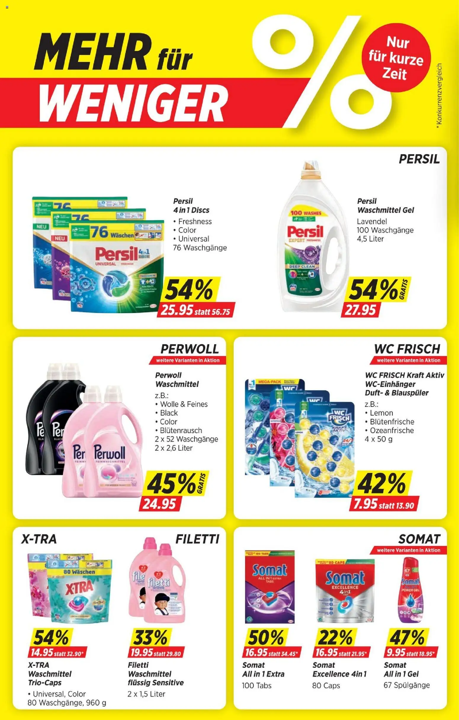 Denner Aktionen – gültig ab 26.02.2026 | Seite: 18 | Produkte: Duft, Waschmittel