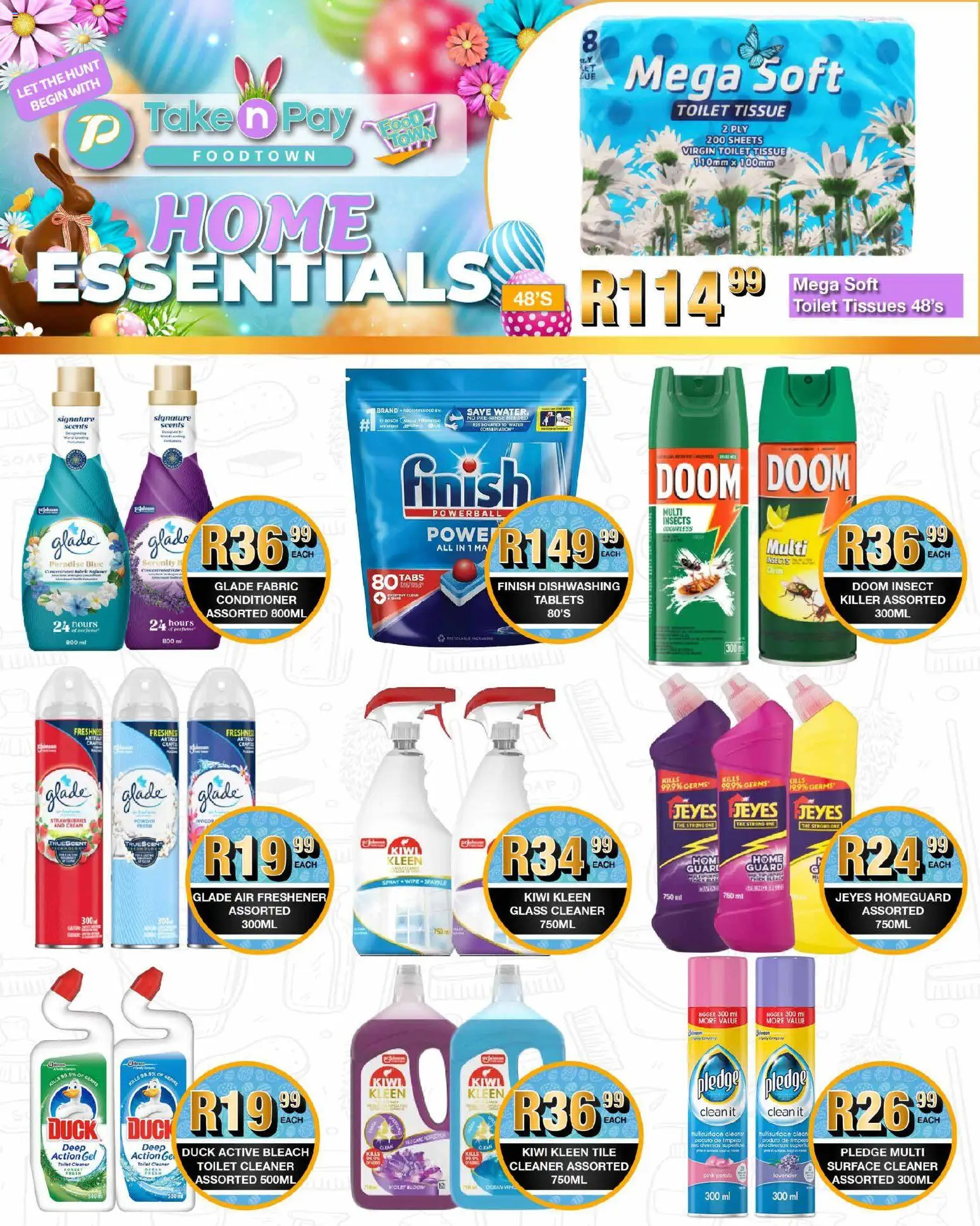 New Take n Pay catalogue – valid from 30.03.2026 | Page: 32 | Products: Toilet, Air freshener, Conditioner, Tissues