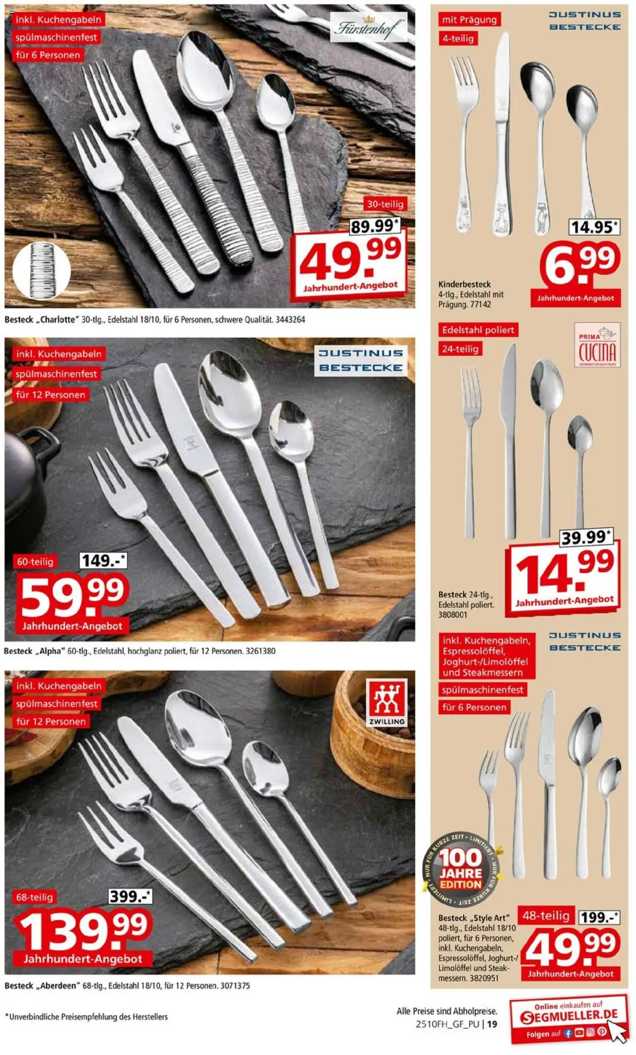 Segmüller Prospekt 	 – gültig ab 18.10.2025 | Seite: 29 | Produkte: Steak