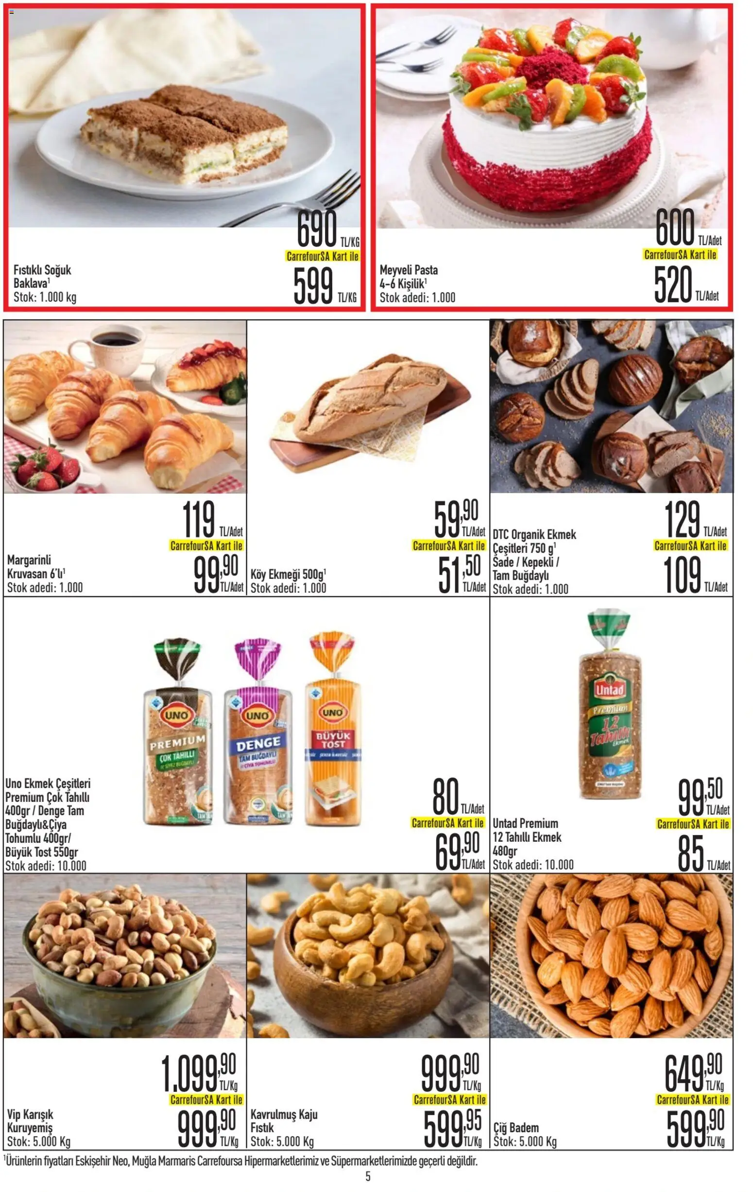 CarrefourSA Katalog - 23.03.2026 tarihinden itibaren geçerlidir | Sayfa: 5