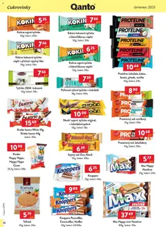 Astur & Qanto leták - Velkoobchod 07/2025 od 01.07.2025 | Strana: 95 | Produkty: Protein bar, Likér, Vaječný Likér, Kinder Bueno