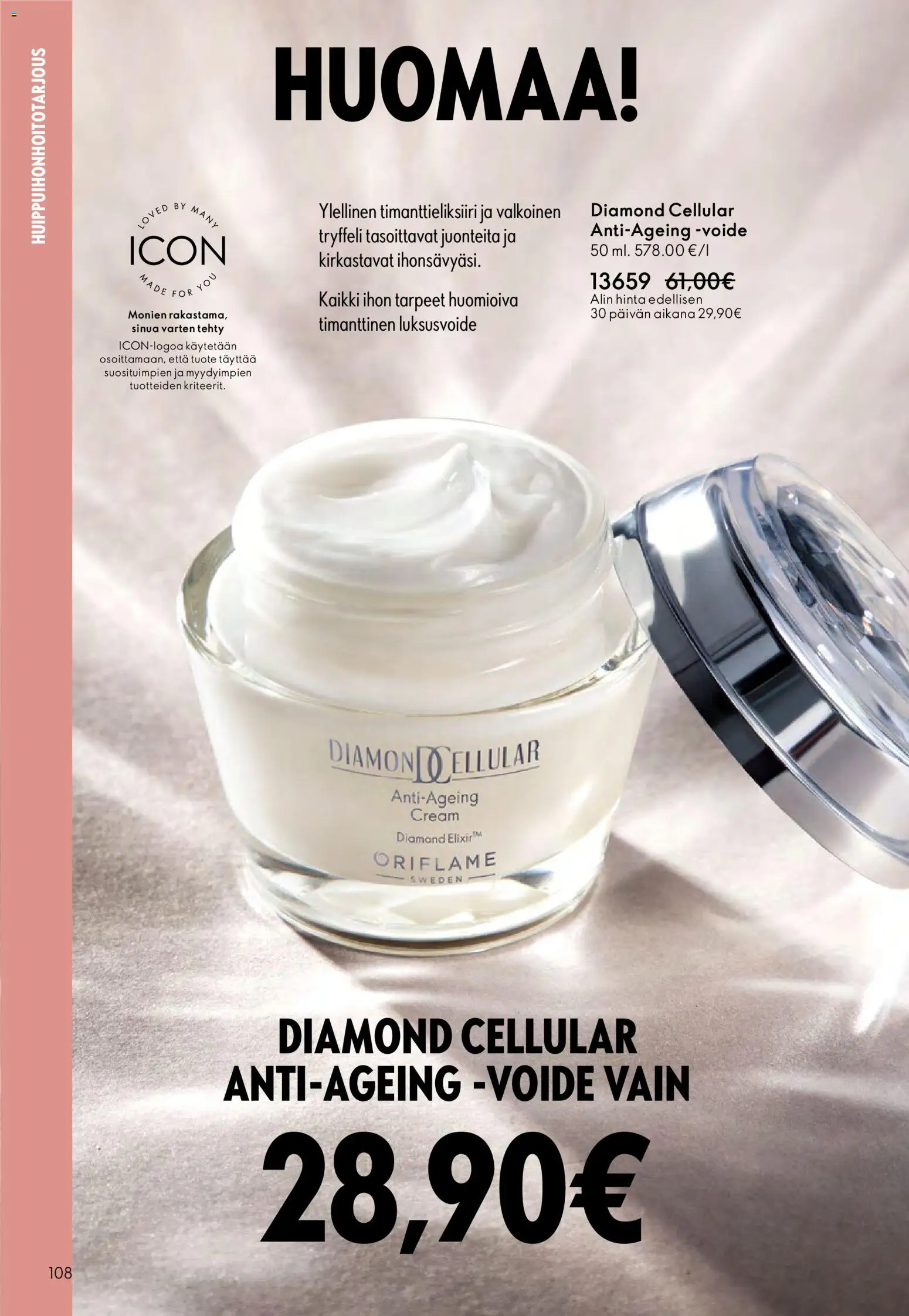 Oriflame - Esite 01 – voimassa 31.12.2025 alkaen | Sivu: 108