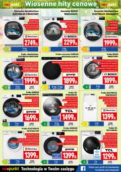Pogląd oferty "Neopunkt gazetka" - ważna od 20.04.2026 | Strona: 4 | Produkty: Pościel, Pralka, Suszarka