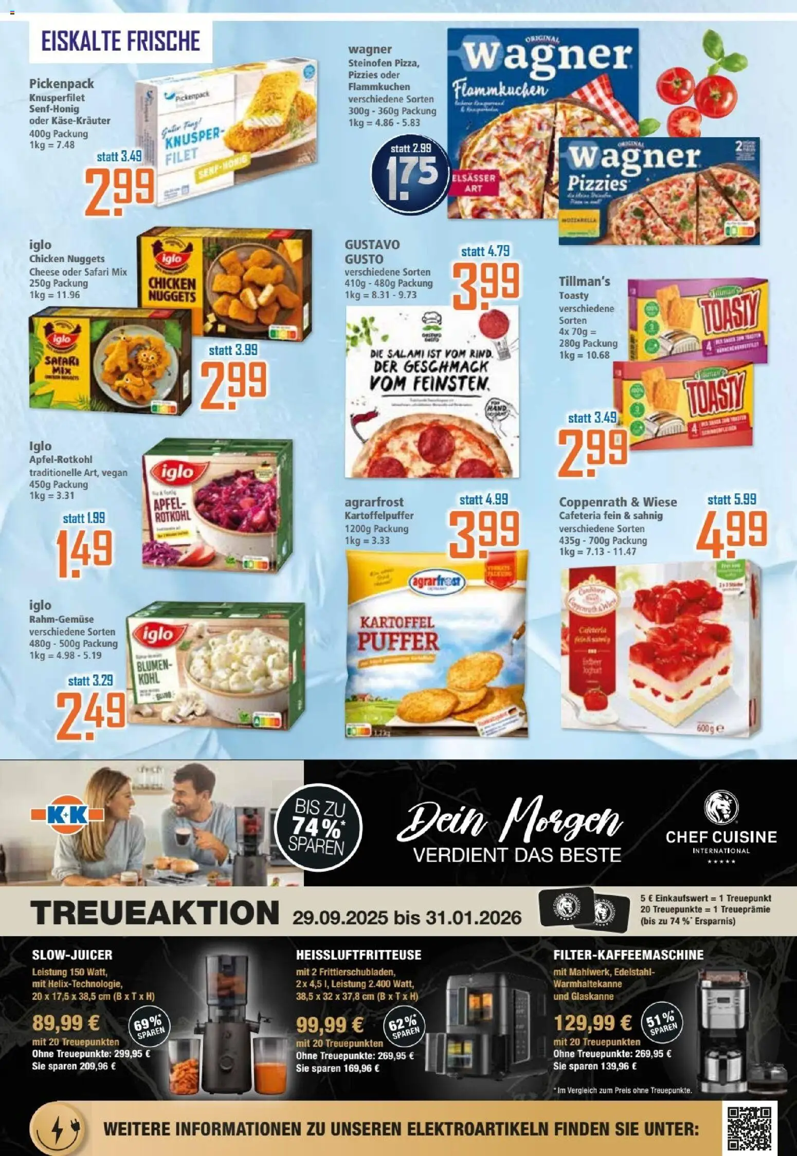 Klaas & Kock Prospekt – gültig ab 27.10.2025 | Seite: 5 | Produkte: Rotkohl, Iglo, Blumen, Heißluftfritteuse