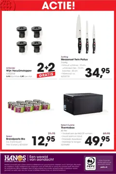 Hanos - Non food folder - Voorbeeld van een folder van Hanos, geldig van 09.02.2026 | Pagina: 12 | Producten: Wijn, Mes, Messenset