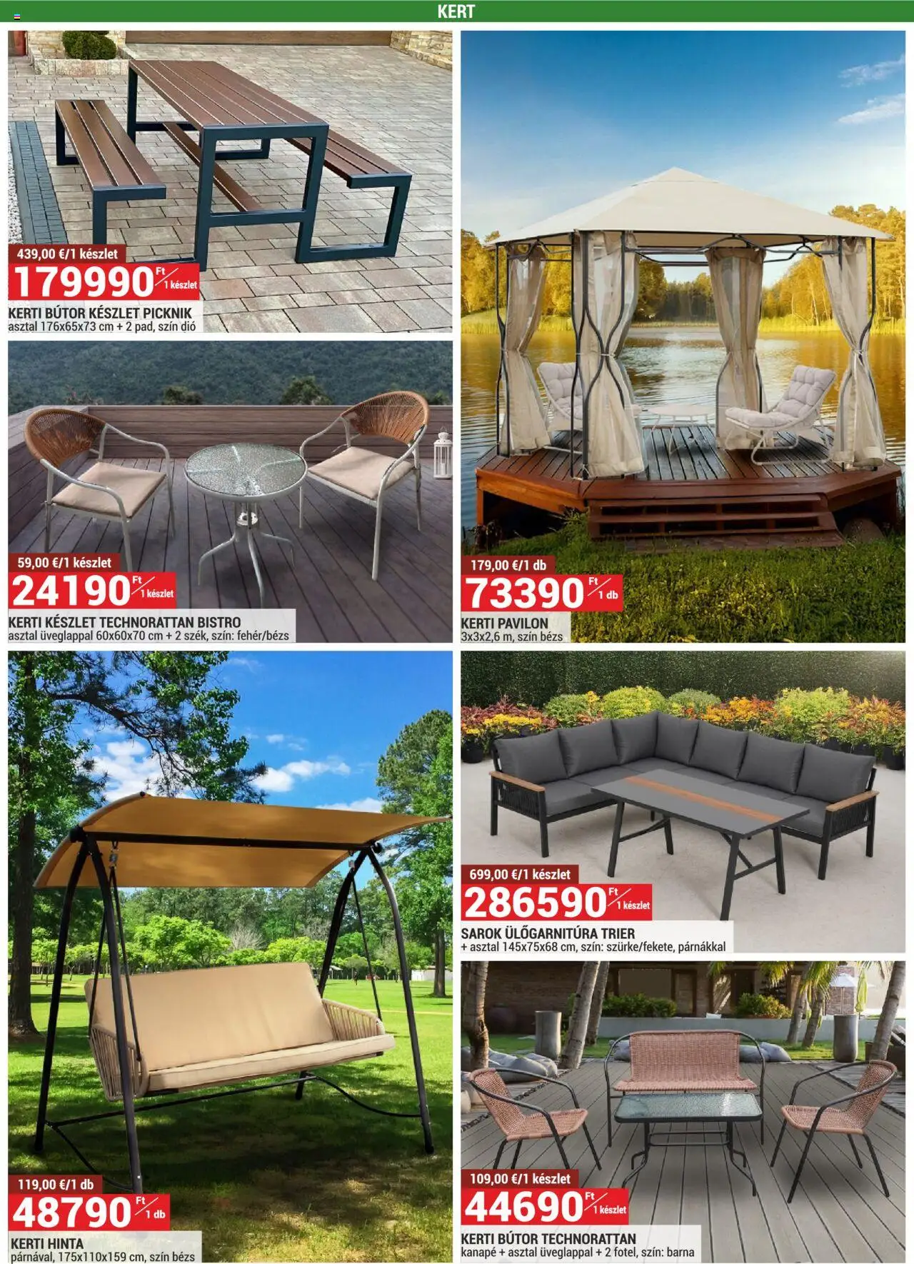 Merkury Market akciós ujság - amely érvényes a következő dátumtól: 01.06.2025 | Oldal: 21 | Termékek: Sarok ülőgarnitúra, Kanapé, Kerti pavilon, Dió