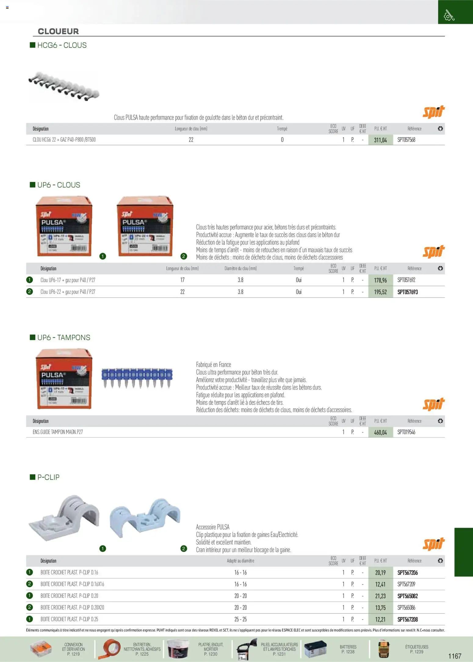 {H1} | Page: 58 | Produits: Tampons, Tampon, Mortier