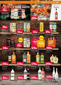 Náhled letáku Terno leták - Vánoční speciál od 18.11.2025 | Strana: 15 | Produkty: Jägermeister, Gin, Gin pink, Aperol