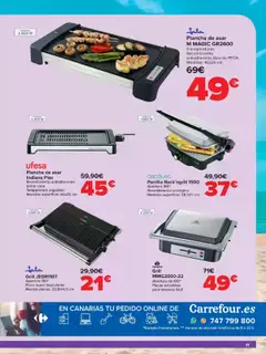 Carrefour folleto │ válido desde el 07.07.2025 | Página: 11 | Productos: Parrilla, Plancha, Plancha de asar