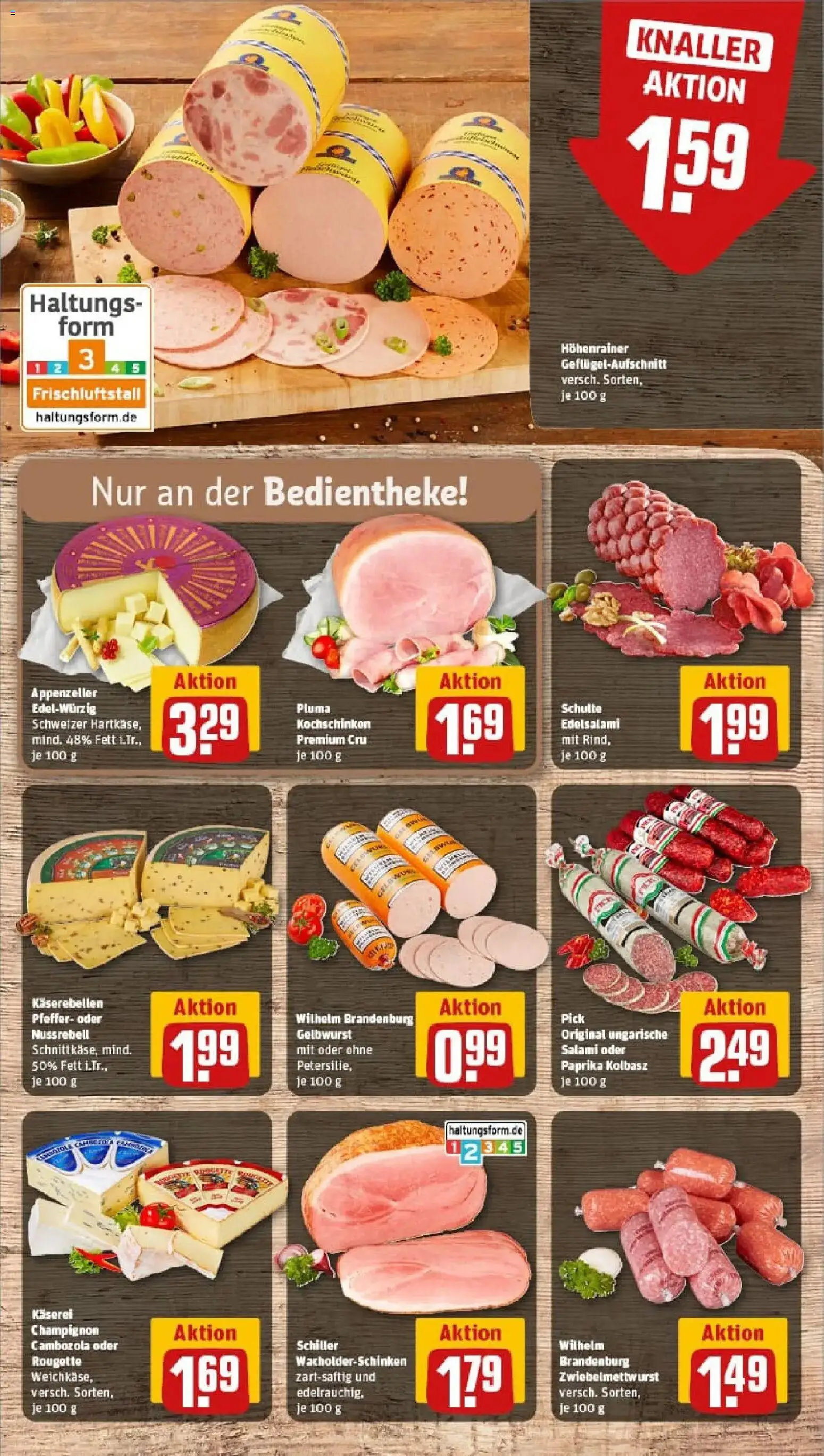 Rewe prospekt Bad Sooden-Allendorf	 – gültig ab 17.11.2025 | Seite: 9 | Produkte: Paprika, Pfeffer, Salami