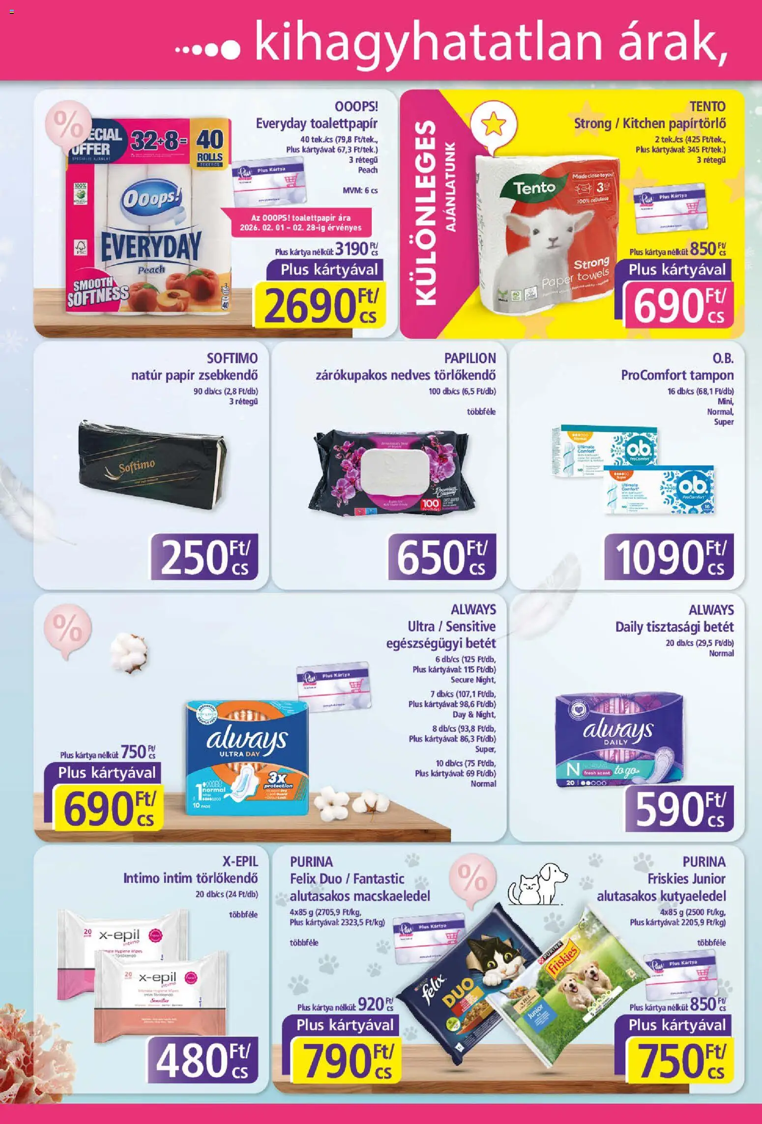 Plus Market akciós ujság - amely érvényes a következő dátumtól: 05.02.2026 | Oldal: 4