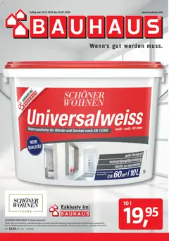 Bauhaus Prospekt 	 ab 29.11.2025 gültig
