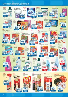 ÁRKLUB akciós újság - amely érvényes a következő dátumtól: 01.03.2026 | Oldal: 18 | Termékek: Függöny, Mosogatógép, Folteltávolító, Szappan