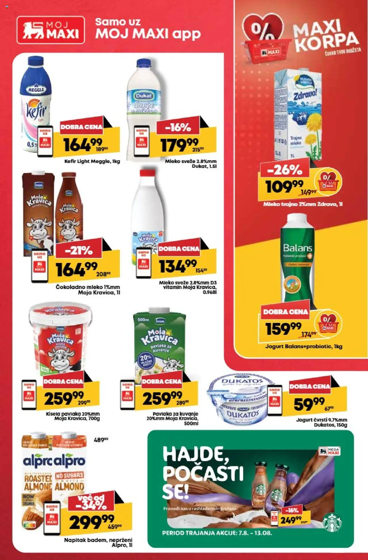 Tempo katalog - važi od 07.08.2025 | Strana: 18 | Proizvode: Kisela pavlaka, Korpa, Dukatos, Jogurt