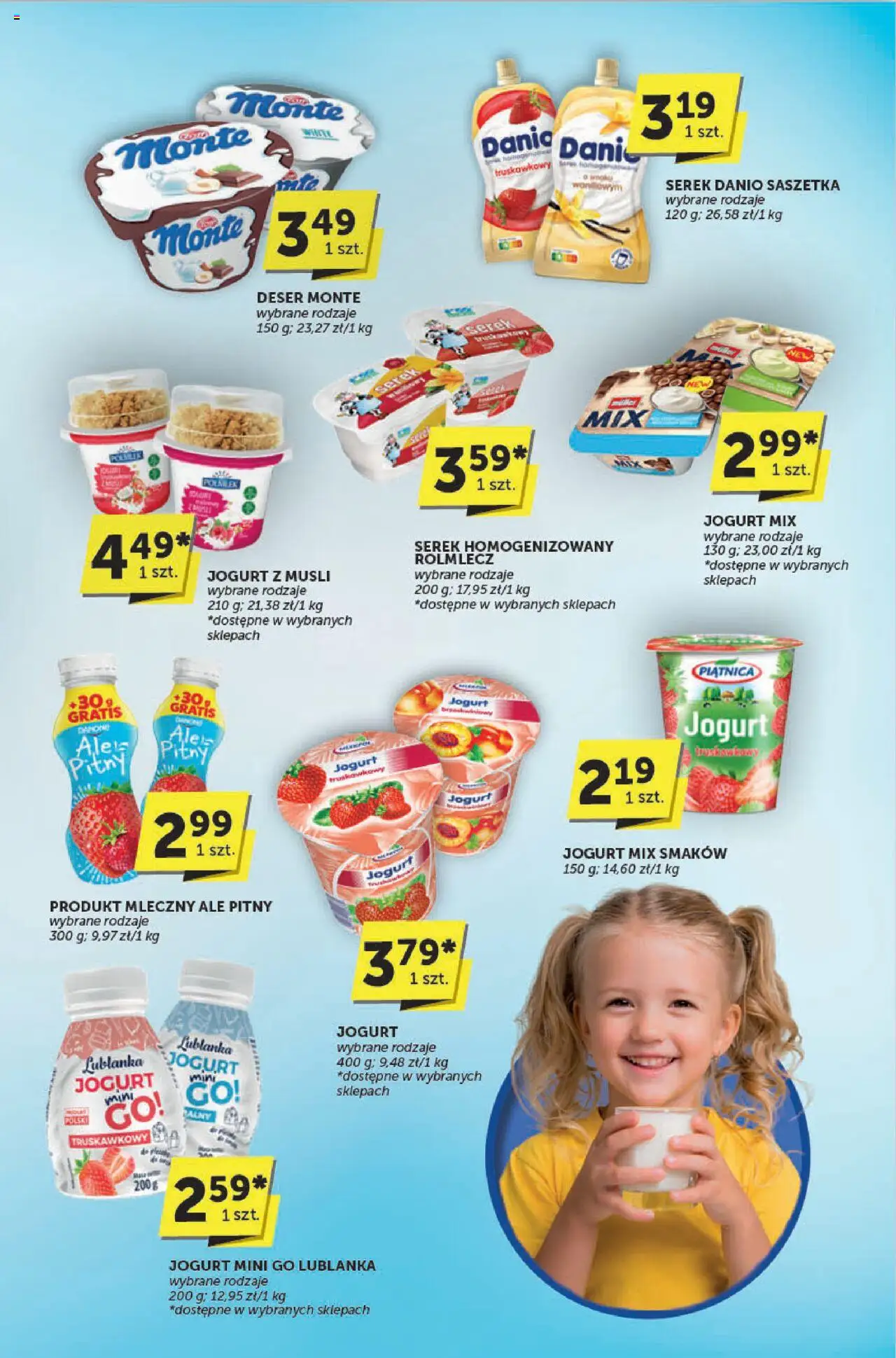 Euro Sklep Gazetka - Katalog od 02.10.2025 | Strona: 3 | Produkty: Serek homogenizowany, Serek, Jogurt, Musli