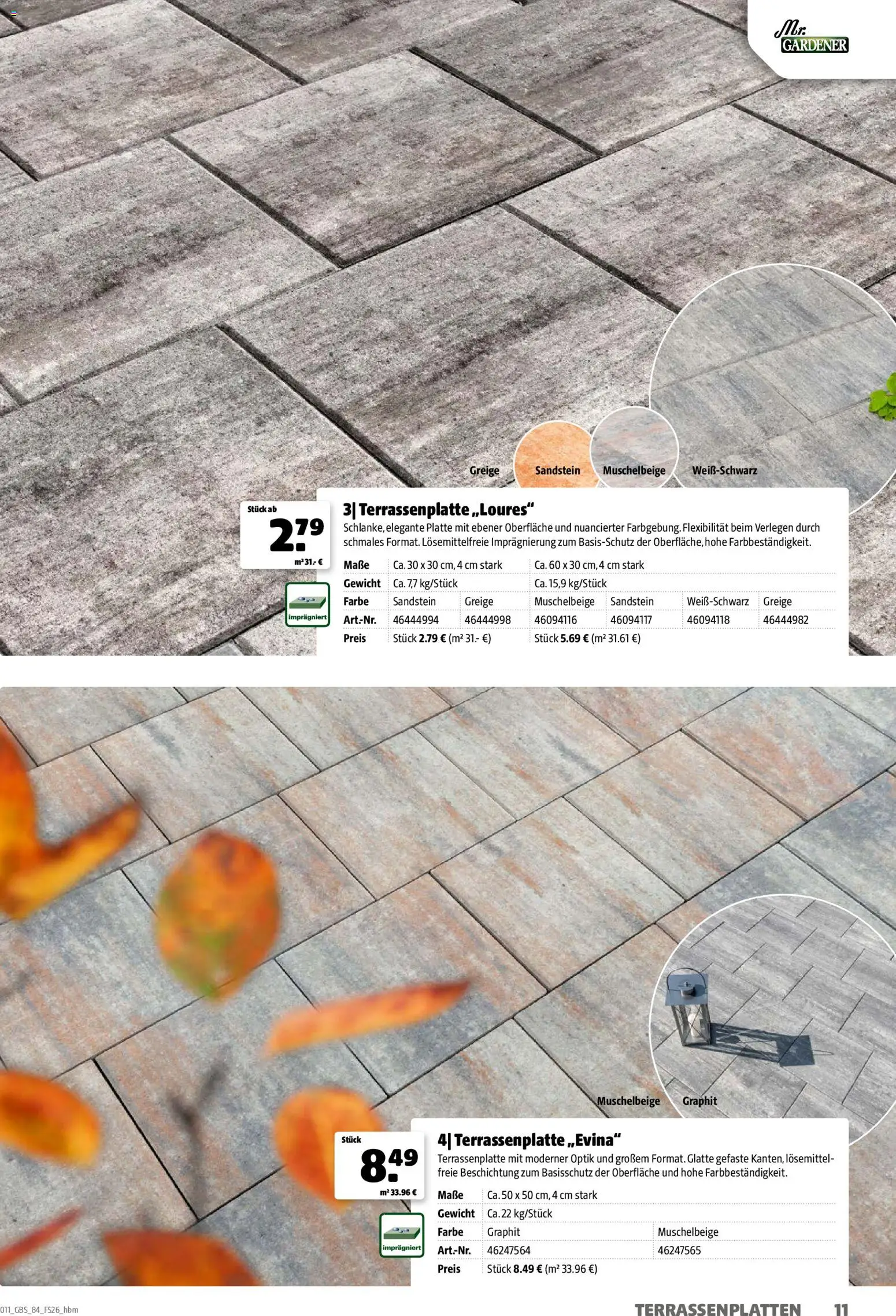 Hagebau Gartenbaustoffsortiment – gültig ab 02.03.2026 | Seite: 11 | Produkte: Gewicht