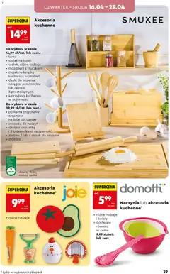 Náhled letáku Biedronka Polsko leták - Hity i inspiracje od 11.04.2026 | Strana: 29 | Produkty: Organizér, Fólie, Tablet