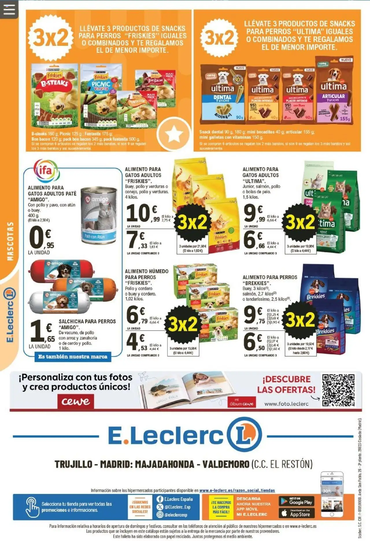 E.Leclerc folleto │ válido desde el 22.10.2025 | Página: 34 | Productos: Paté, Zanahoria, Té, Galletas