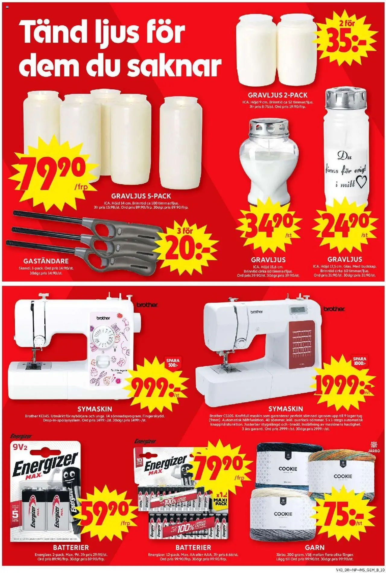 ICA Maxi reklamblad aktuell från 20.10.2025 | Sida: 14