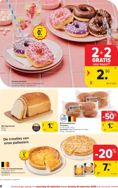  | Pagina: 8 | Producten: Donuts, Taart