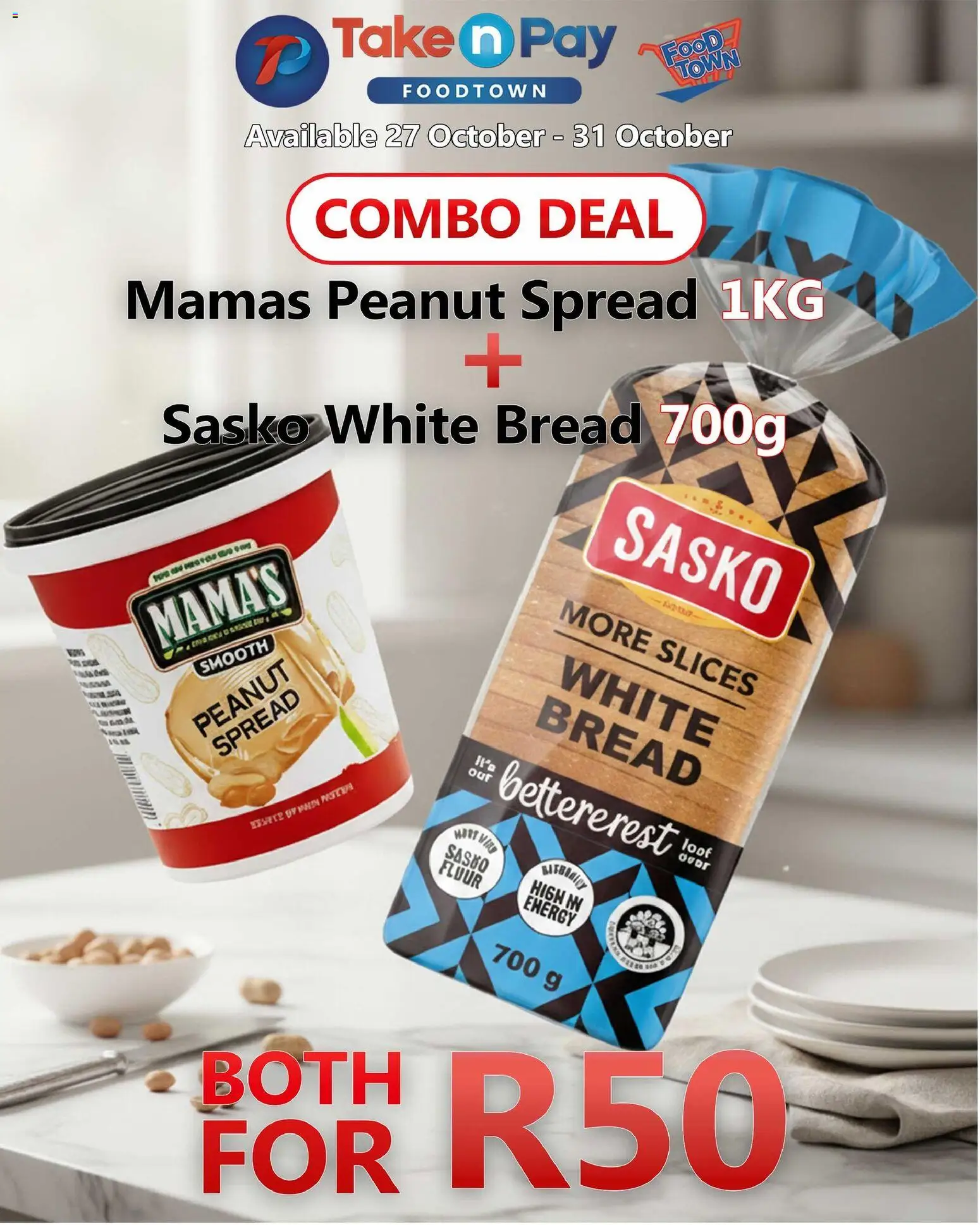 New Take n Pay catalogue – valid from 27.10.2025 | Page: 27 | Products: Bread