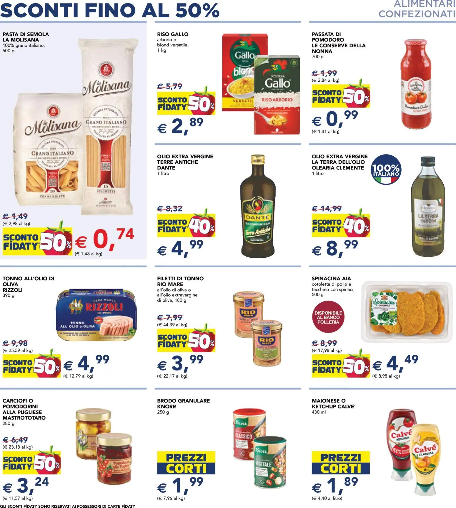 Volantino Esselunga S del 23.10.2025 | Pagina: 6 | Prodotti: Pollo, Ketchup, Carciofi, Terra