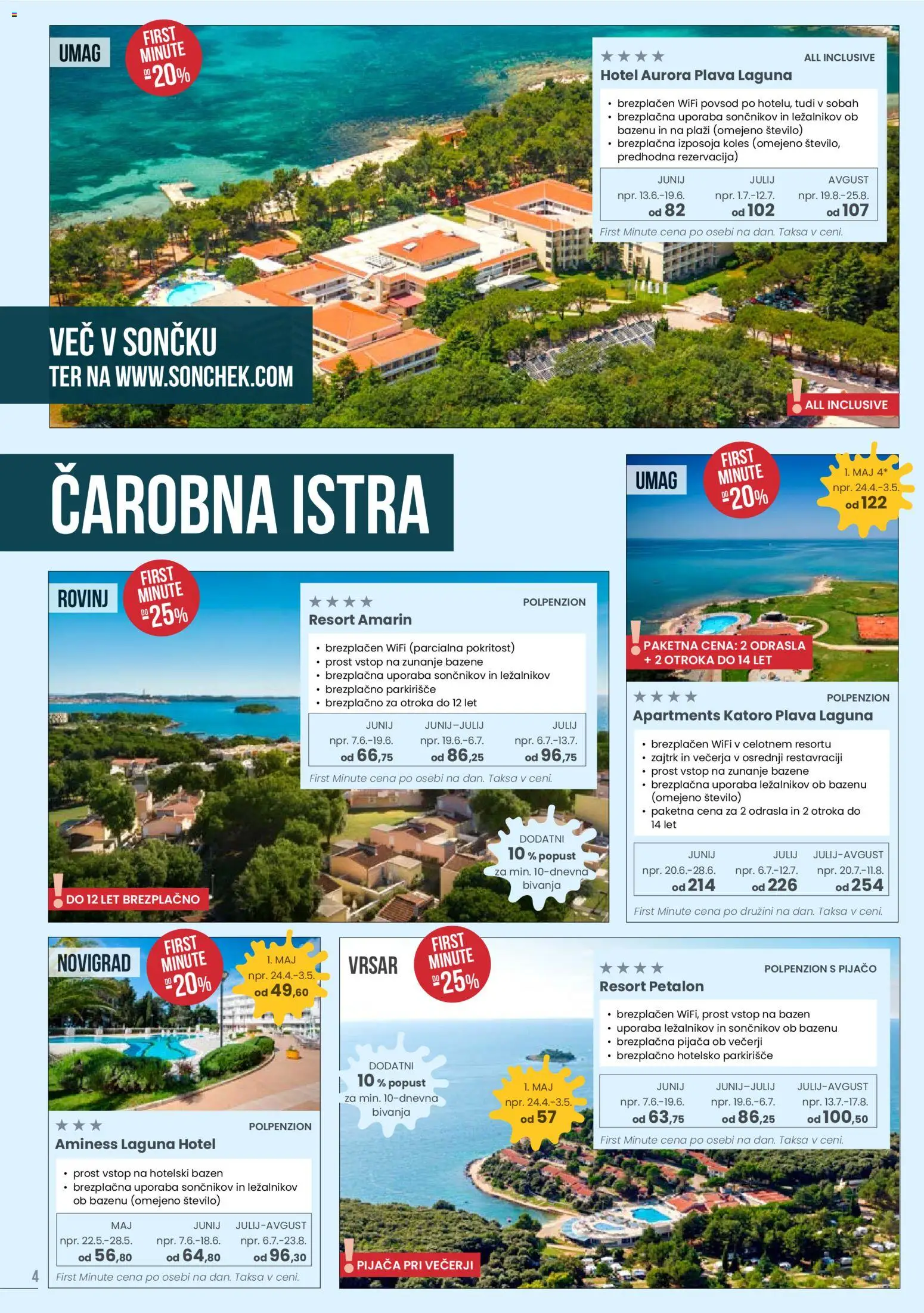 Novi Sonček katalog ponudbe – veljaven od 19.11.2025 | Stran: 4 | Izdelki: Bazen