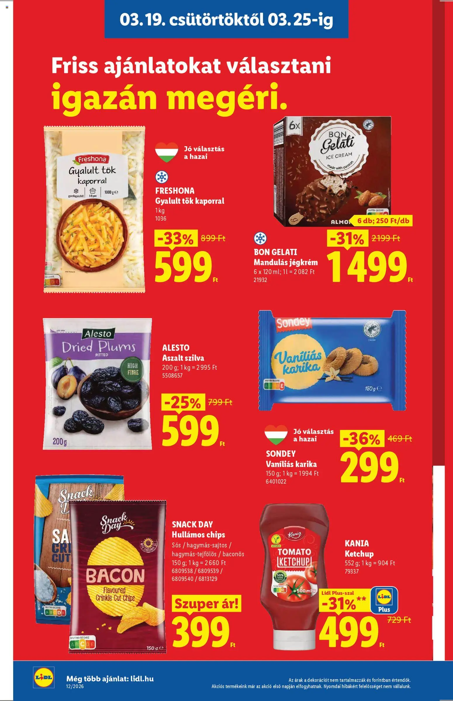 Lidl Akciós Újság 2026.03.19.-tól/töl - fantasztikus ajánlatokat! 🛍️ | Magyarország